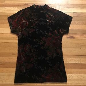 Zara women’s velvet dress size XS